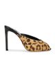 Jimmy Choo Jimmy Choo Brigitte Leopard Print Pony 100 Mule - 1