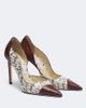 Jimmy Choo Jimmy Choo Brigitte snake-effect leather pumps - 1