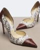 Jimmy Choo Jimmy Choo Brigitte snake-effect leather pumps - 6