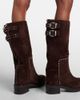 Jimmy Choo Jimmy Choo Brooklyn 50 studded suede knee-high boots - 2