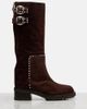 Jimmy Choo Jimmy Choo Brooklyn 50 studded suede knee-high boots - 5