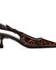 Jimmy Choo Jimmy Choo Brown Amel 50 Tortoiseshell Heels - 1