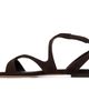 Jimmy Choo Jimmy Choo Brown Ayla Flats - 3