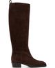 Jimmy Choo Jimmy Choo Brown Mave 45 Knee Boots - 1