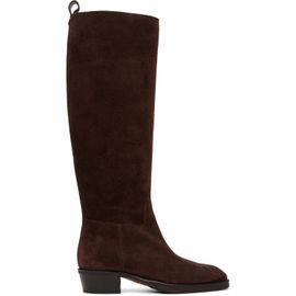 Jimmy Choo Jimmy Choo Brown Mave 45 Knee Boots