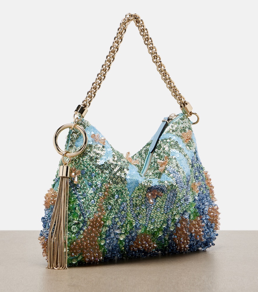 【新品未使用】JIMMY CHOO／CALLIE グリーン Jimmy Choo Shoulder Bags