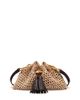 Jimmy Choo Jimmy Choo Cinch Small Raffia Shoulder Bag - 1