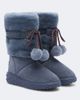 Jimmy Choo Jimmy Choo Cobi shearling-trimmed suede platform boots - 1