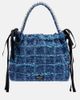 Jimmy Choo Jimmy Choo Drawstring Mini embellished top-handle bag - 1
