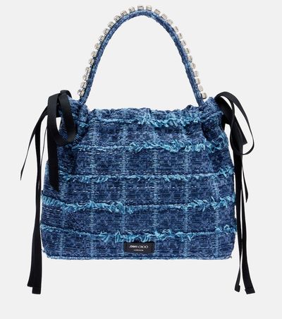 Jimmy Choo Jimmy Choo Drawstring Mini embellished top-handle bag