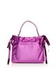 Jimmy Choo Jimmy Choo Drawstring Mini Satin Top Handle Bag - 6