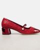 Jimmy Choo Jimmy Choo Elisa 45 glitter and leather Mary Jane pumps - 5