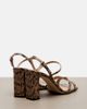 Jimmy Choo Jimmy Choo Elsy snake-effect slingback sandals - 3