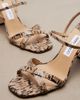 Jimmy Choo Jimmy Choo Elsy snake-effect slingback sandals - 6