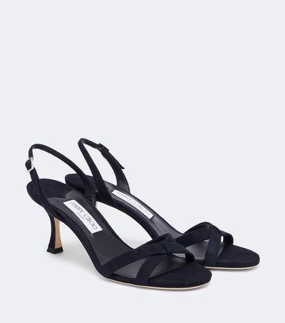 Jimmy Choo Jimmy Choo Elsy suede slingback sandals