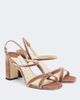 Jimmy Choo Jimmy Choo Elsy velvet slingback sandals - 1