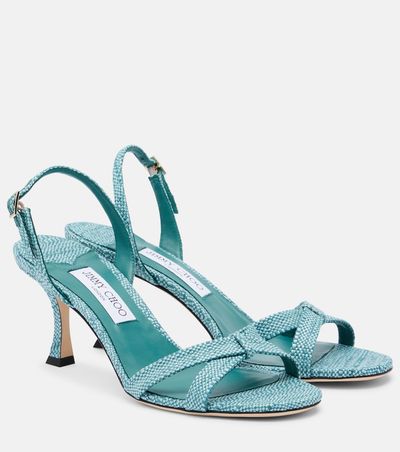 Jimmy Choo Jimmy Choo Elsy woven slingback sandals