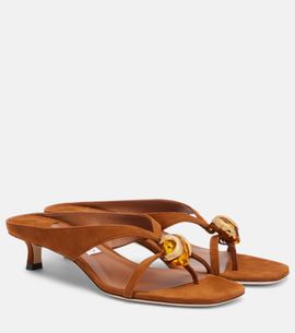 Jimmy Choo Jimmy Choo Emeri embellished thong sandals