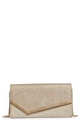 Jimmy Choo Jimmy Choo Emmie Dusty Glitter Clutch