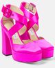 Jimmy Choo Jimmy Choo Gaia satin platform pumps - 1