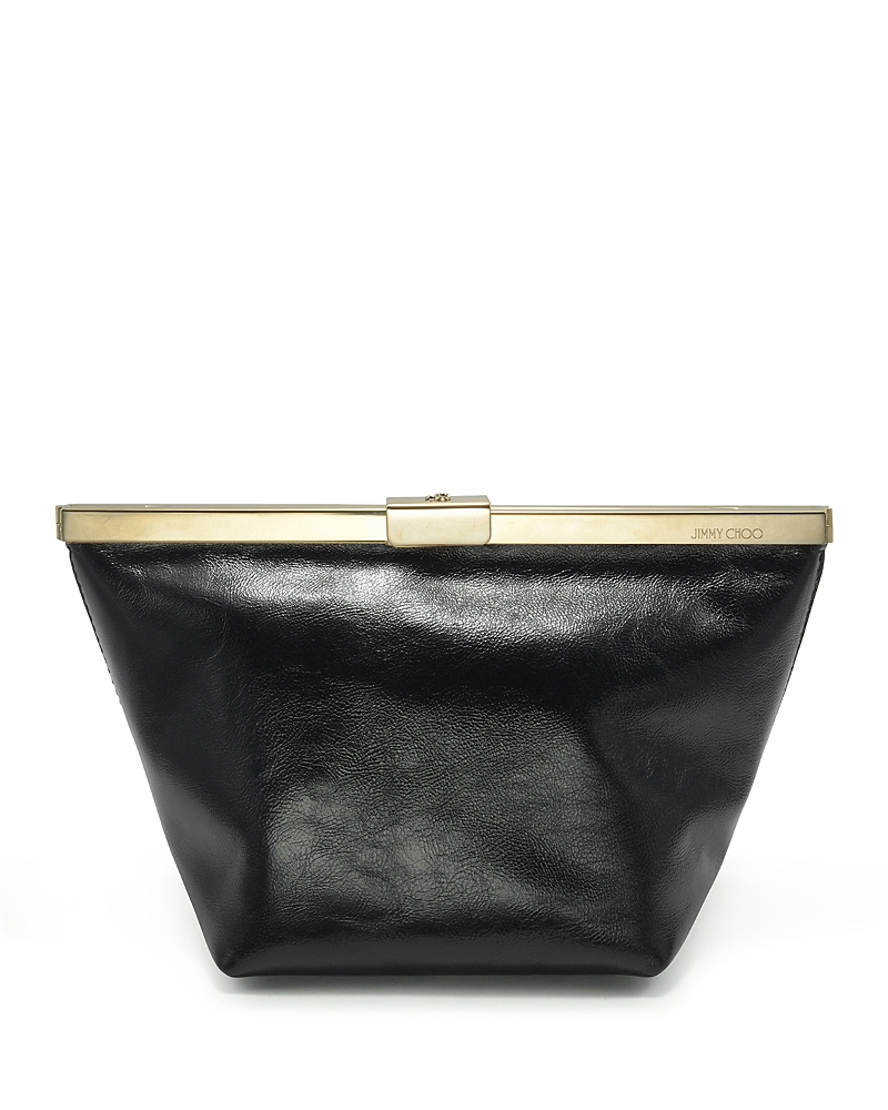 Jimmy Choo Jimmy Choo Ganache Biker Leather Clutch