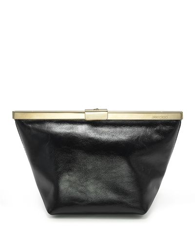 Jimmy Choo Jimmy Choo Ganache Biker Leather Clutch