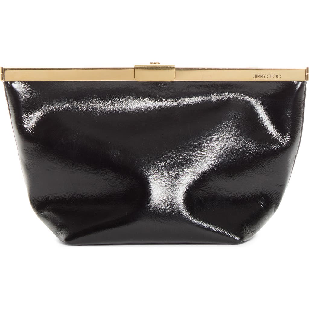 Jimmy Choo Jimmy Choo Ganache Leather Clutch