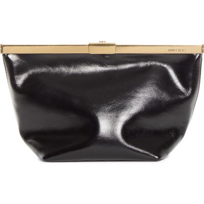 Jimmy Choo Jimmy Choo Ganache Leather Clutch