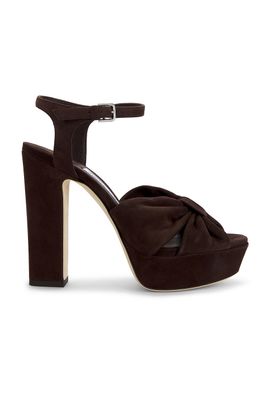 Jimmy Choo Jimmy Choo Heloise Suede 120 Sandal