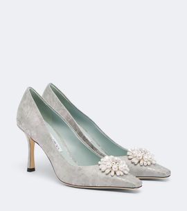 Jimmy Choo Jimmy Choo Ines embellished floral pumps