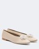 Jimmy Choo Jimmy Choo Ines embellished satin ballet flats - 1