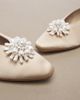 Jimmy Choo Jimmy Choo Ines embellished satin ballet flats - 6