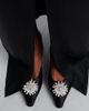 Jimmy Choo Jimmy Choo Ines embellished satin mules - 3