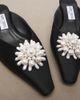 Jimmy Choo Jimmy Choo Ines embellished satin mules - 6