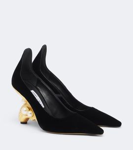 Jimmy Choo Jimmy Choo Ithaca embellished velvet pumps