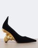 Jimmy Choo Jimmy Choo Ithaca embellished velvet pumps - 5