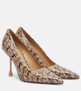 Jimmy Choo Jimmy Choo Ixia snake-effect leather pumps