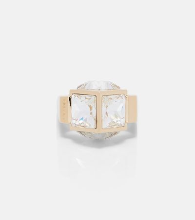 Jimmy Choo Jimmy Choo JC Cube embellished ring