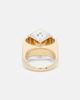 Jimmy Choo Jimmy Choo JC Cube embellished ring - 4