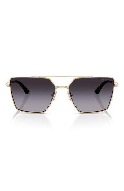 Jimmy Choo Jimmy Choo Joss 58mm Gradient Square Sunglasses