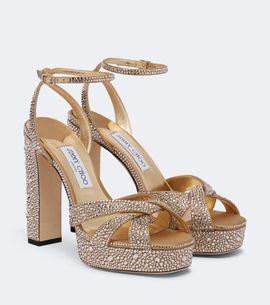 Jimmy Choo Jimmy Choo Kove embellished platform sandals