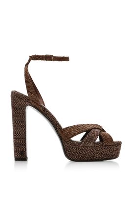 Jimmy Choo Jimmy Choo Kove Raffia Sandals