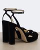 Jimmy Choo Jimmy Choo Kove velvet platform sandals - 4