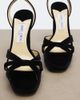 Jimmy Choo Jimmy Choo Kove velvet platform sandals - 6
