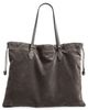 Jimmy Choo Jimmy Choo Large Suede Drawstring Tote - 4