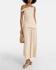 Jimmy Choo Jimmy Choo Leda metallic leather espadrille wedges - 4