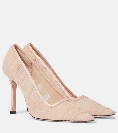 Jimmy Choo Jimmy Choo Lotta 100 tulle pumps