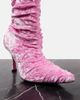 Jimmy Choo Jimmy Choo Lotta 85 crushed velvet ankle boots - 5