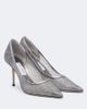 Jimmy Choo Jimmy Choo Love embroidered glitter pumps - 1