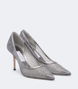 Jimmy Choo Jimmy Choo Love embroidered glitter pumps